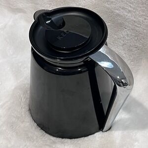 Keurig 2.0 32oz Replacement Thermal‎ Carafe Black with Chrome Silver Handle
